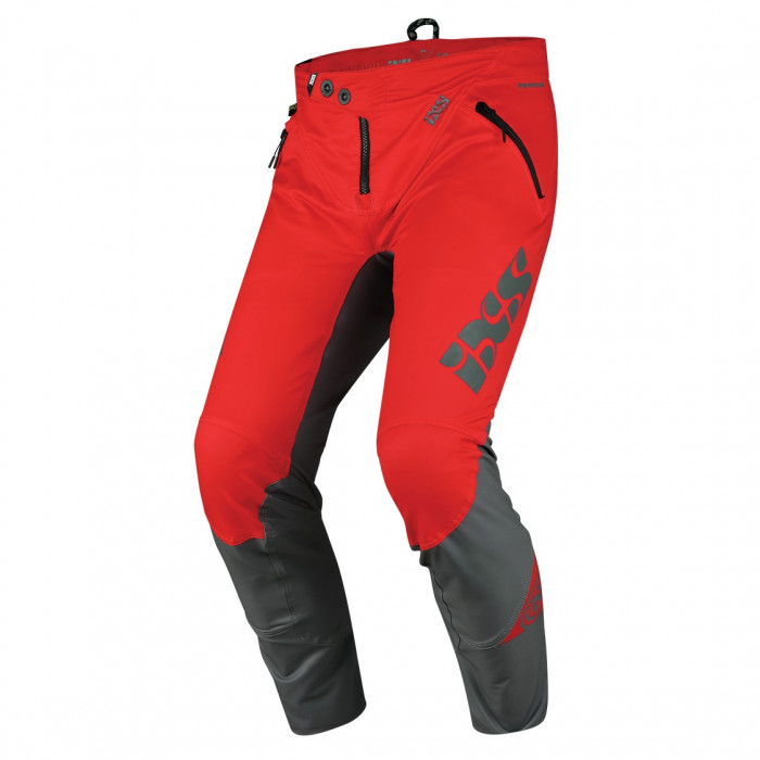 TRIGGER PANTS RED-GRAPHITE